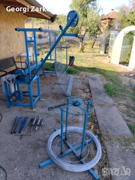 Машина за плетене на оградена Мрежа , снимка 1