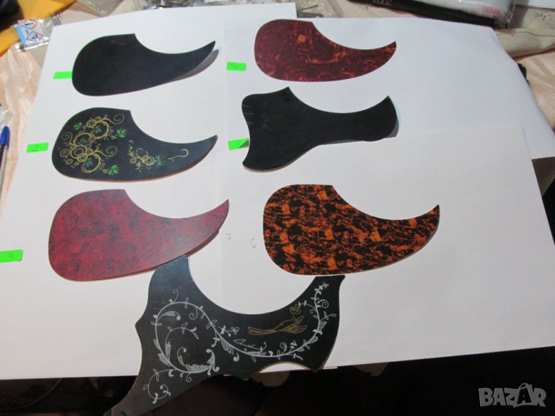 Пикгарди за акустична китара-8 вида, снимка 1