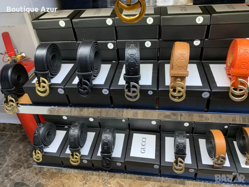 колани от естествена кожа в кутия gucci , снимка 1