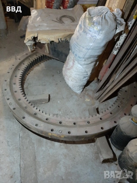 Лагер на въртящ се зъбен венец повдигащ се лагер или въртящ се пръстен, снимка 1