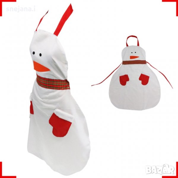 Престилка за готвене снежен човек, снимка 1