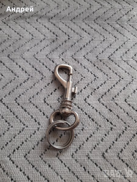Стар ключодържател карабинка #2, снимка 1