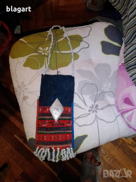 торбичка-пунгия,част от старобългарска  носия, снимка 1