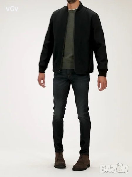 Мъжко вълнено яке Hugo Boss Bomber - S, снимка 1