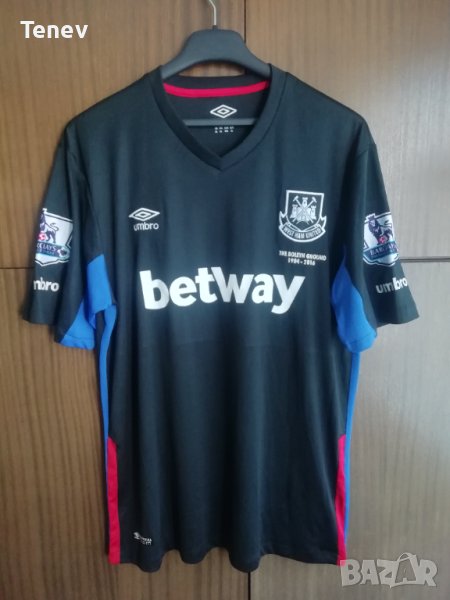 West Ham United The Boleyn Ground 1904-2016 Umbro оригинална тениска фланелка 2015/2016 third XL, снимка 1