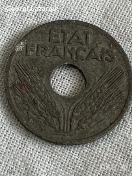 10 сантима Вишистка Франция 1941, снимка 1