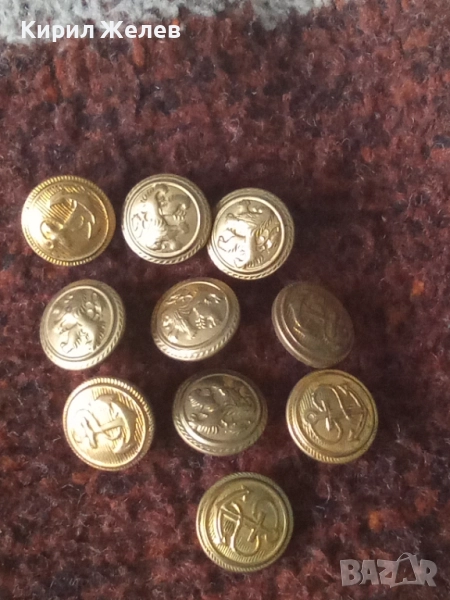 Лот войнишки копчета 10 броя 51666, снимка 1