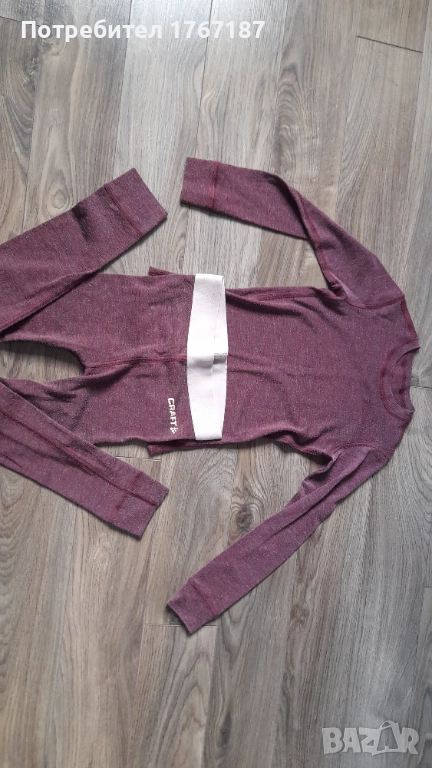 Термо бельо детско на Крафт Craft 110-116 см запазено много топли, снимка 1