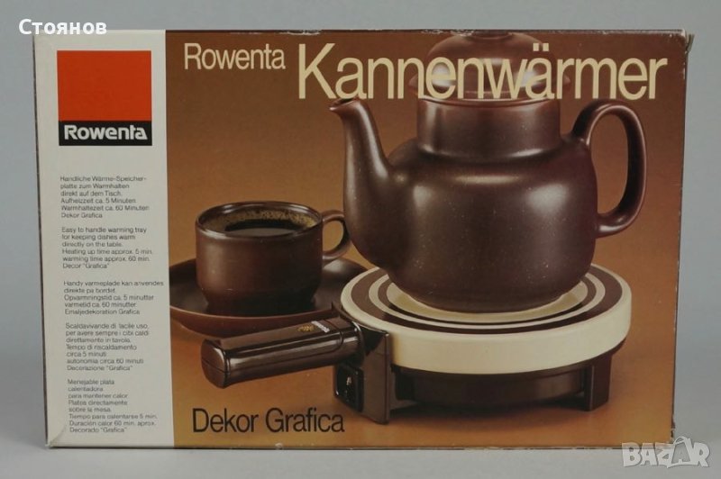 Керамичен котлон ROWENTA  400W Germany, снимка 1