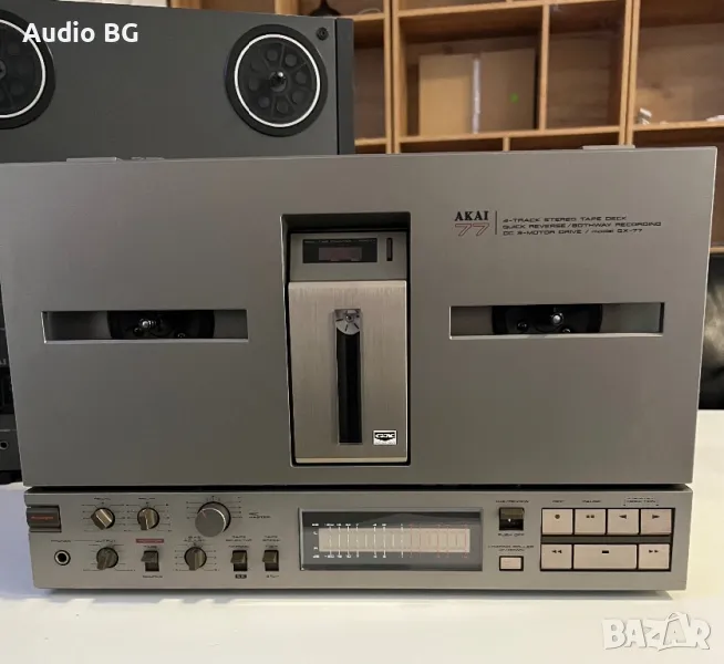 ролков магнетофон Akai GX-77 dark grey, снимка 1
