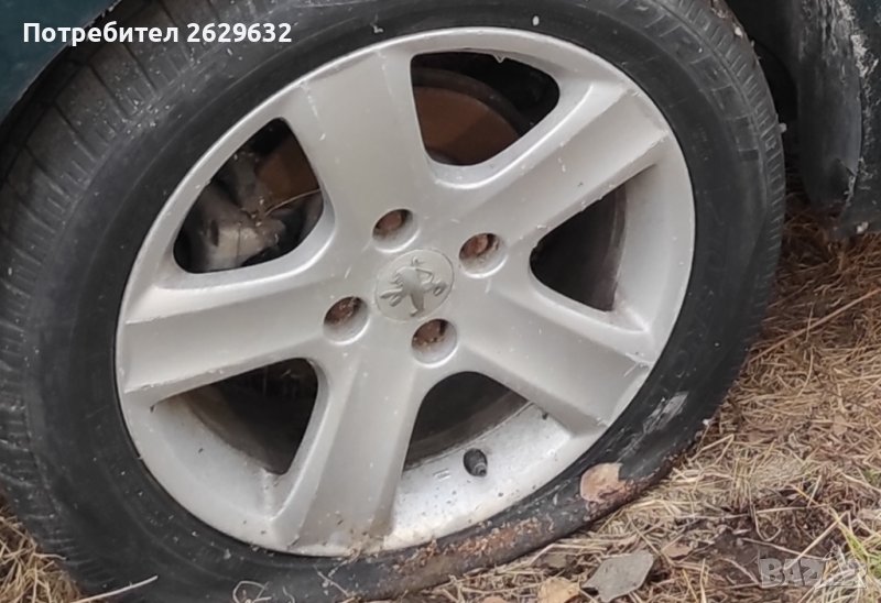 Джанти за Пежо 16 цола, снимка 1