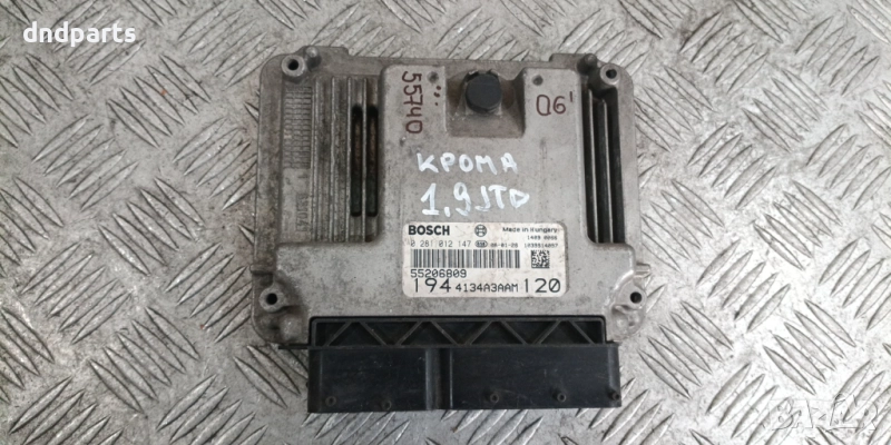 Компютър Fiat Croma 1.9JTD 2006г. 0281012147 55206809 , снимка 1