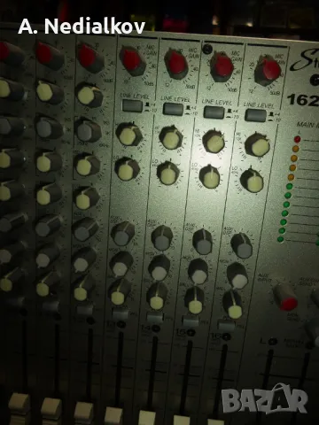 Studiomaster 162BPX audiomixer, снимка 7 - Ресийвъри, усилватели, смесителни пултове - 49895879