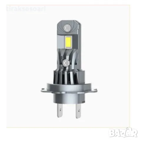 180W LED Крушки H7 за директен монтаж с вграден вентилатор, снимка 2 - Аксесоари и консумативи - 47492958