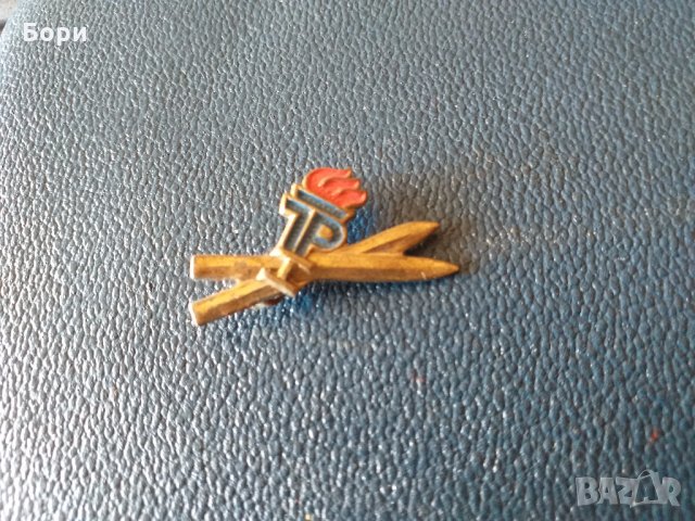 ГДР пионерска значка първо място ски, снимка 2 - Колекции - 27885605