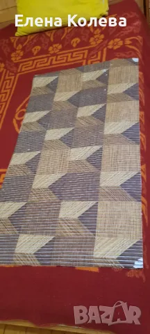 Кафява постелка за баня, снимка 1