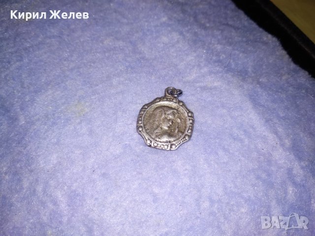 СТАРИННА СРЕБЪРНА КАТОЛИЧЕСКА ИКОНКА МАЙСТОРСКА ИЗРАБОТКА РЕЛИГИОЗЕН МЕДАЛЬОН 24660, снимка 11 - Антикварни и старинни предмети - 39376125