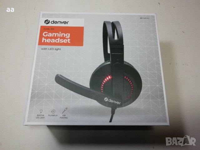 Геймърски слушалки Денвър, снимка 1