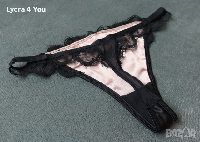 NOIR S луксозни дамски прашки с черен сатен, снимка 6 - Бельо - 43266073