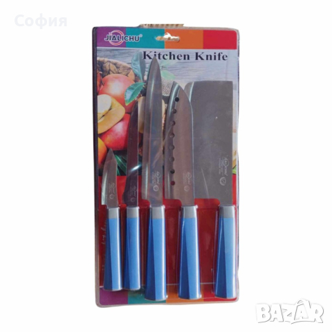 Кухненски комплект ножове от 5 части (001)