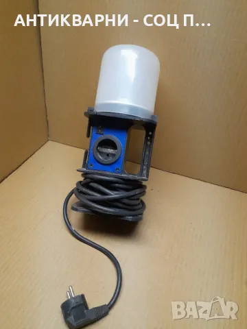 Стара Немска Къмпинг Лампа С Удължител 5м., снимка 9 - Антикварни и старинни предмети - 48252893