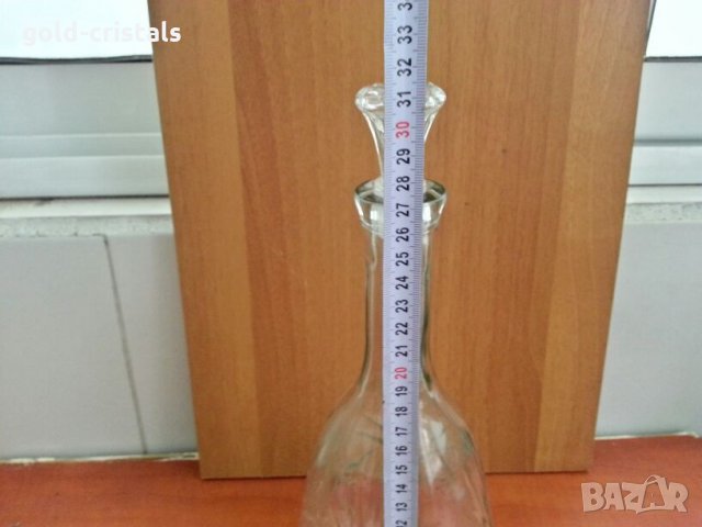 Стъклена гарафа, снимка 2 - Аксесоари за кухня - 27021327