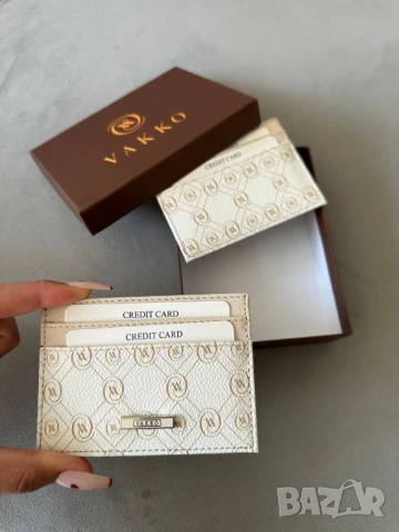 визитници в кутия vakko, снимка 3 - Портфейли, портмонета - 50763048