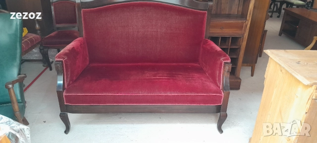 Канапе и столове ретро , снимка 6 - Дивани и мека мебел - 52271206