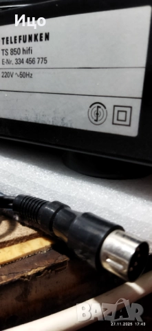Telefunken TS 850 HIFi direkt drive turntable., снимка 10 - Грамофони - 52566077