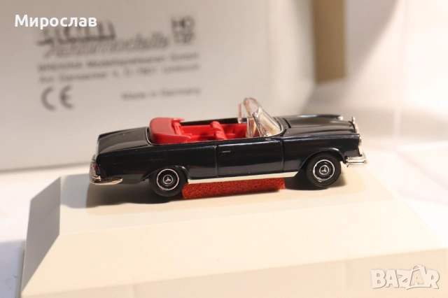BREKINA H0 1/87 MERCEDES BENZ 280 SE МОДЕЛ КОЛИЧКА, снимка 7 - Колекции - 53596414
