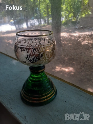 Невероятна кристална музикална свиреща чаша за вино, снимка 7 - Антикварни и старинни предмети - 53422325