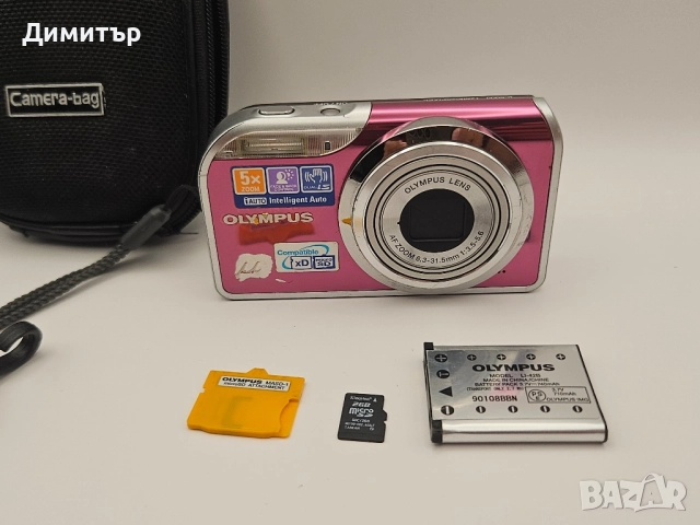 Olympus U5000 digital camera 12mp дигитална камера фотоапарат 5х zoom, снимка 12 - Фотоапарати - 51935114