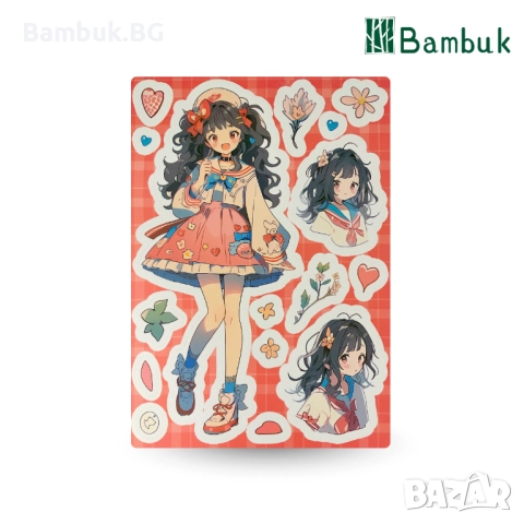 Стикери "Little Scarlet", снимка 3 - Ученически пособия, канцеларски материали - 52617910