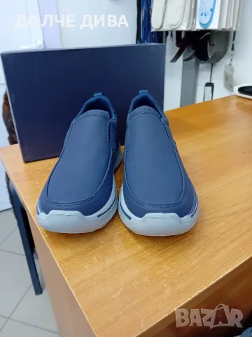 Мъж.спортни м758 сини и камел, снимка 5 - Ежедневни обувки - 49434324