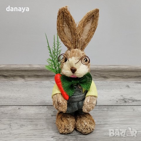 4402 Декоративен великденски заек за украса и декорация, 27 см, снимка 7 - Декорация за дома - 43952892