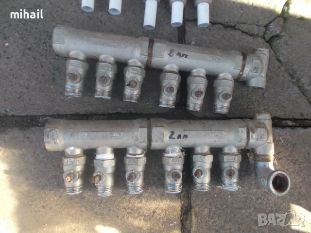 Колектори за парно  комплект топло студено, снимка 3 - Отоплителни печки - 38874775