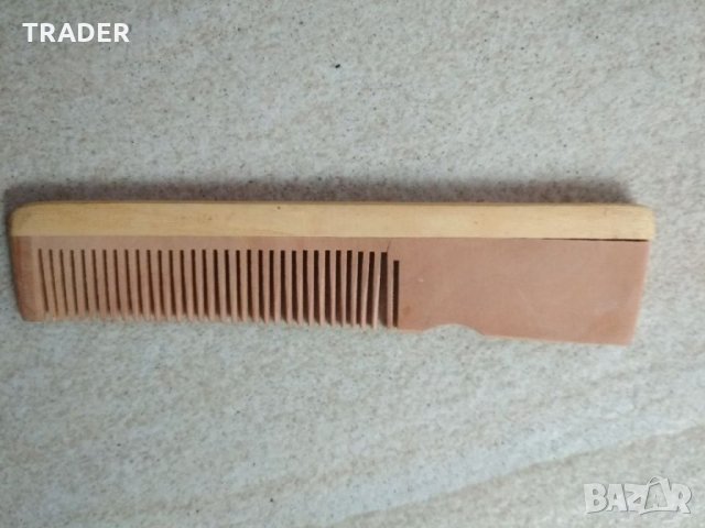 Дървен гребен за коса, снимка 4 - Аксесоари за коса - 33178416
