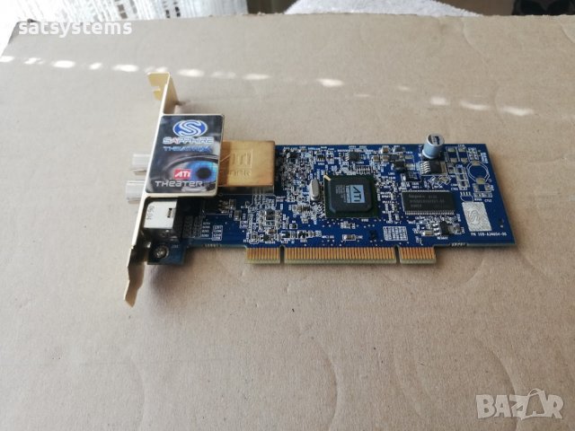 SAPPHIRE Theatrix ATI Theater PCI TV Tuner Card, снимка 5 - Други - 36692328