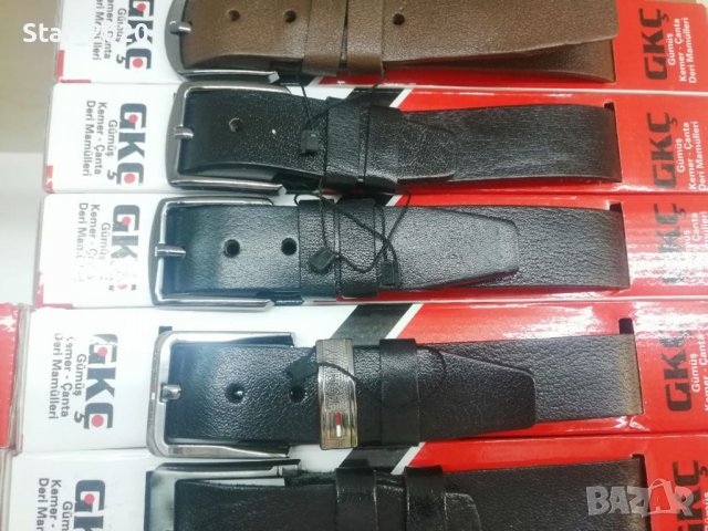 Продавам мъжки колани от естествена телешка кожа на едро, снимка 2 - Колани - 36719817