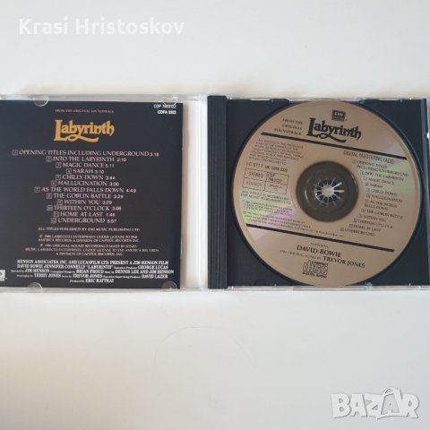 David Bowie, Trevor Jones – Labyrinth (From The Original Soundtrack Of The Jim Henson Film) cd, снимка 2 - CD дискове - 43401449