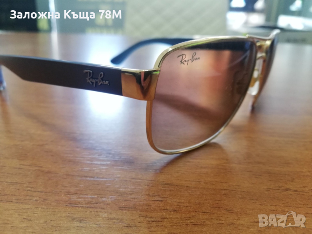 Мъжки слънчеви очила RayBan, снимка 4 - Слънчеви и диоптрични очила - 44878727