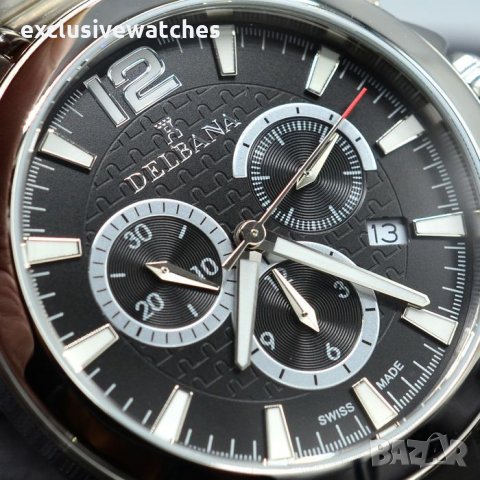 Delbana Lucerne II Chrono - SWISS MADE, снимка 6 - Мъжки - 33049359