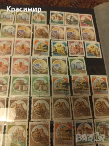 Пощенски марки Италия.Замъци ., снимка 12 - Филателия - 51684173