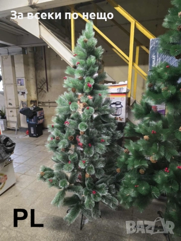 Коледни елхи с бели връхчета – различни размери Код P1465, снимка 4 - Декорация за дома - 52327256