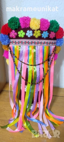 Кукерска маска, гугла, нова, Новодел, декорация, снимка 3 - Други - 53152997