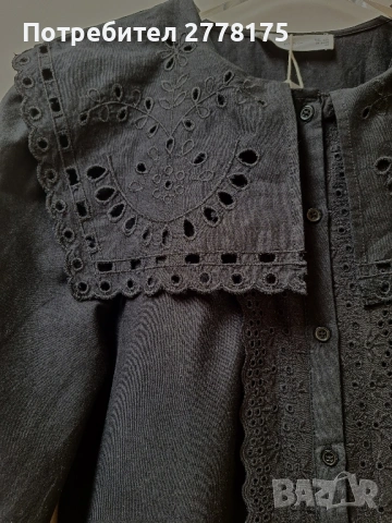 НОВА рокля с бродерии Mango, снимка 5 - Рокли - 53170078