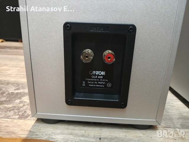 Canton GLE 409 Трилентови Тонколони , снимка 15 - Тонколони - 53513312