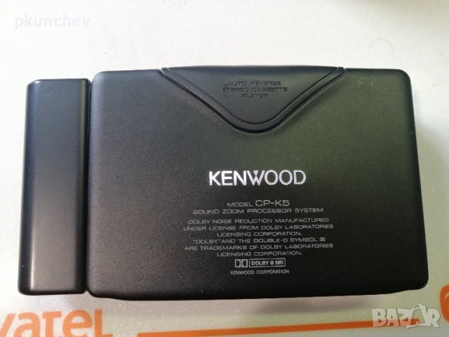 Ретро уокмен KENWOOD CP-K5, снимка 8 - Радиокасетофони, транзистори - 43361092