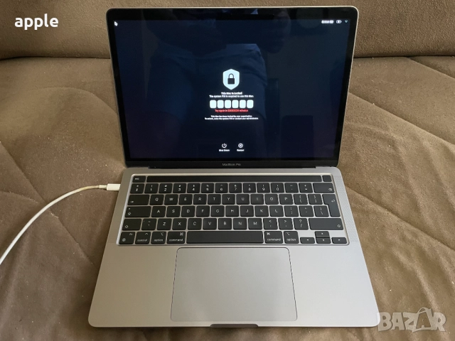 MacBook Pro A2338 M1 Space Gray-Дисплей, снимка 3 - Лаптопи за работа - 51769347