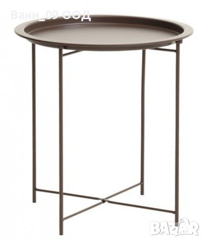 Стоманена помощна масичка/цветарник, снимка 3 - Маси - 40136029